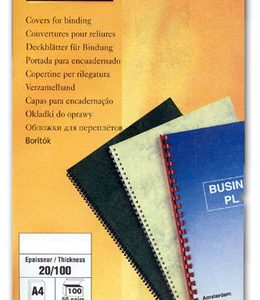 Forsíðuplast A4 - lituð plöst